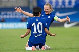 Frauenfußball - Freude