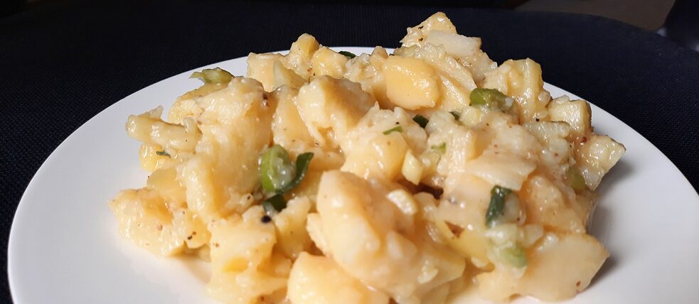 Süddeutscher Kartoffelsalat (aus Prag)