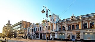 Deutsche Straße in Saratow: Konservatorium, Konzerthalle, ehemalige Stadtvillen von Kaufleuten