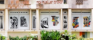 Fassade GI Mumbai - Wandmalerei von Sameer Kulavoor