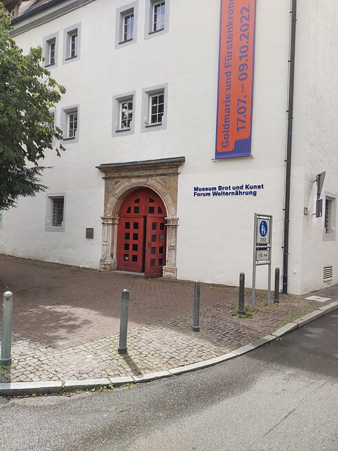 Wejście do Muzeum Chleba