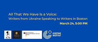 All That We Have Is a Voice  © ©Goethe-Institut Boston All That We Have Is a Voice 