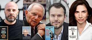 Daniel Wisser, Wolfgang Schäuble, Rayk Anders, Dana Grigorcea