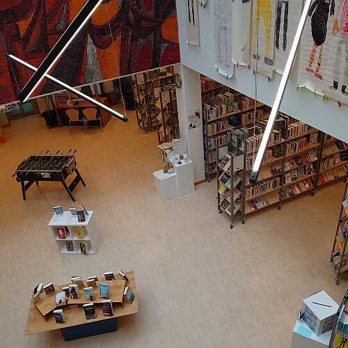 Innenansicht Stadtbibliothek Bremen-Vegesack