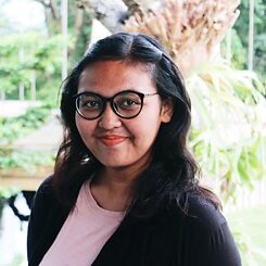 Wissensaustausch 15 Referentin Margaretha Inez Griandini