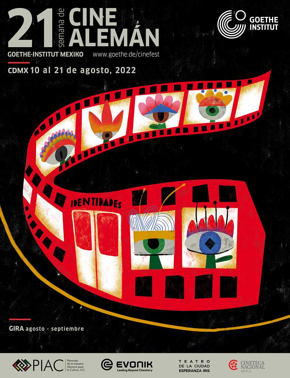 Cartel oficial 21 Semana de Cine Alemán