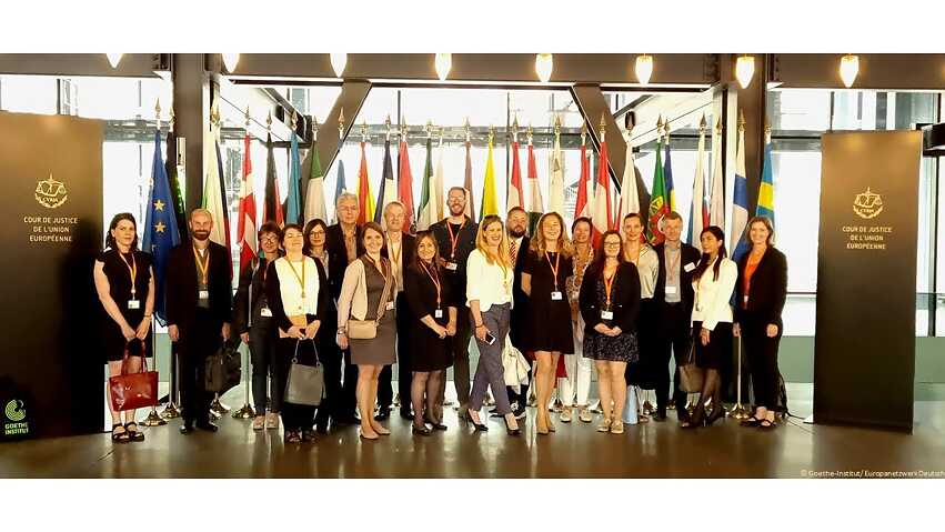 Besuch des Gerichtshofs der Europäischen Union 