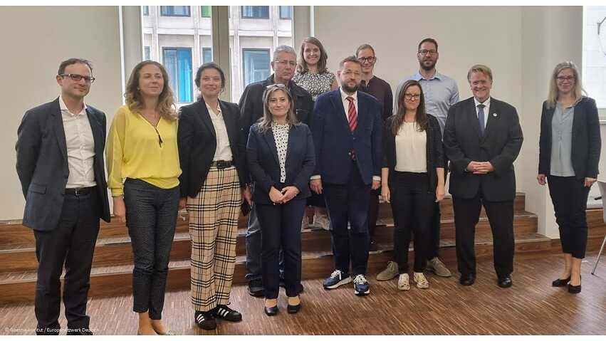 Austausch mit Martin Kotthaus, Botschafter der Bundesrepublik Deutschland beim Königreich Belgien 