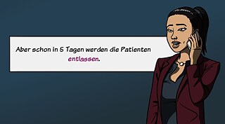 Screenshot aus dem Spiel "Undercover-Mission im Krankenhaus"