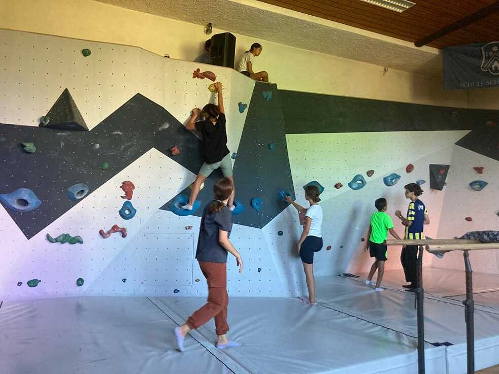 Kletterwand