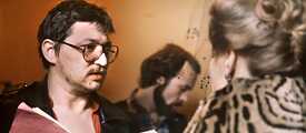 Rainer Werner Fassbinder a herečka Hanna Schygulla Schygulla