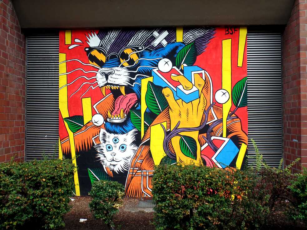 "Berlin Cats" de Bicicleta Sem Freio
