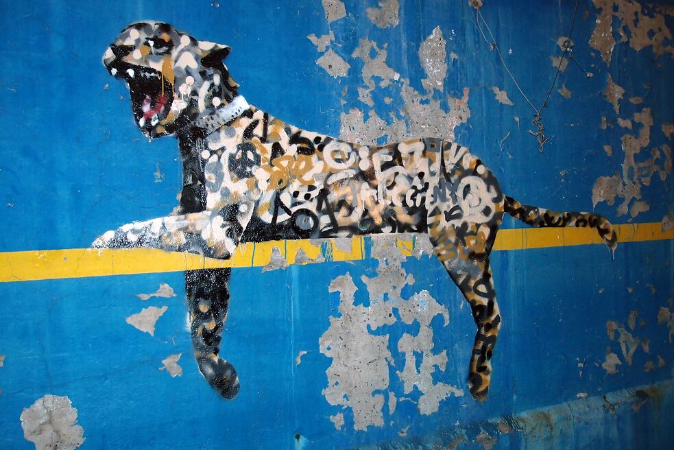 „Bronx Zoo“ von Banksy