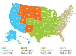 GAPP zone map © © GAPP GAPP zone map