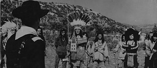 Kartička z filmu "Vinnetou - rudý gentleman"