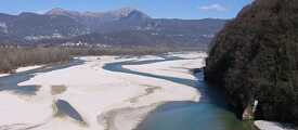 Flussbett des Tagliamento