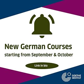 New German classes September October 2022
