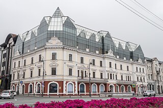 Haus von Johann Langelite (Einkaufszentrum Zentralny) © Foto: Liudmila Kornilova © Goethe-Institut Haus von Johann Langelite