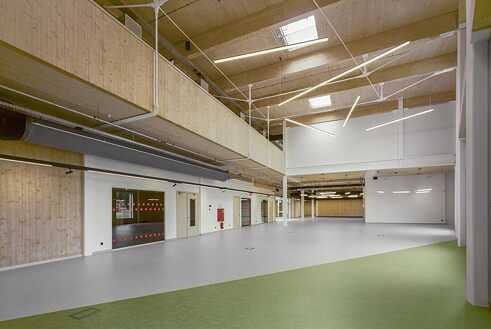 Schule in Piņķi, Interieur