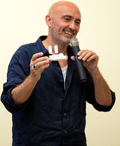 Sébastien Thiéry des Kollektivs PEROU in Palermo