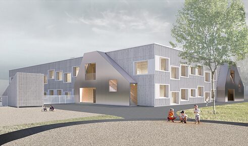 Visualisierung: Kindergarten in Salaspils 