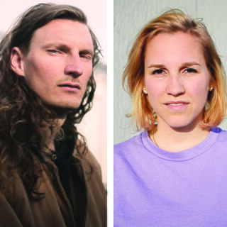 Os cineastas Dennis Stormer e Marisa Meier. 