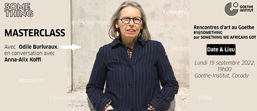 Masterclass avec Odile Burluraux 