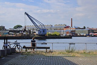 Die Gegend am alten Hafen