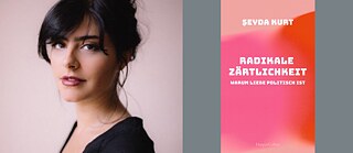 Şeyda Kurt og forsiden af "Radikale Zärtlichkeit"
