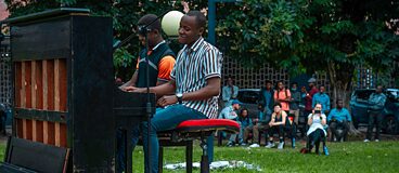 Öffentliches Konzert im Rahmen des Festival Pianos de Kinshasa, 2021 