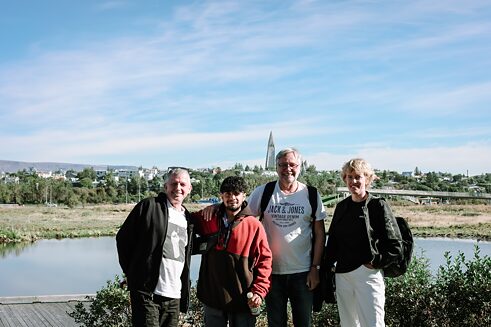 Wolfgang Müller, Ahmad Hamad, Richard Radzinski and An Paenhuysen