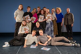 Die Theatergruppe der XXI. Schule Tallinn, Estland 