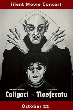Stummfilmkonzert : NOSFERATU (1922) und DAS CABINET DES DR: CALIGARI (1920)