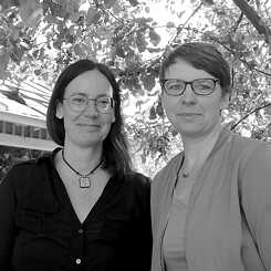 Anta Kursiša und Ulrike Richter-Vapaatalo