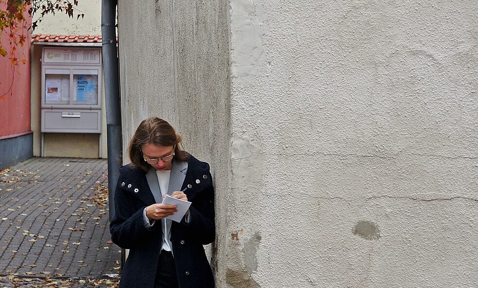 Schreibwerkstatt in Riga