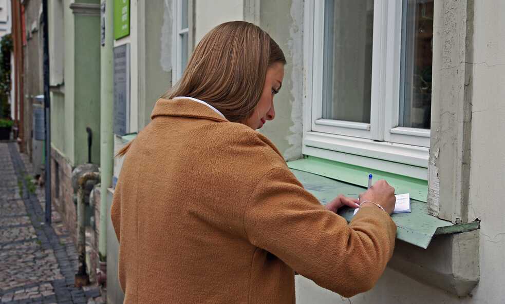 Schreibwerkstatt in Riga