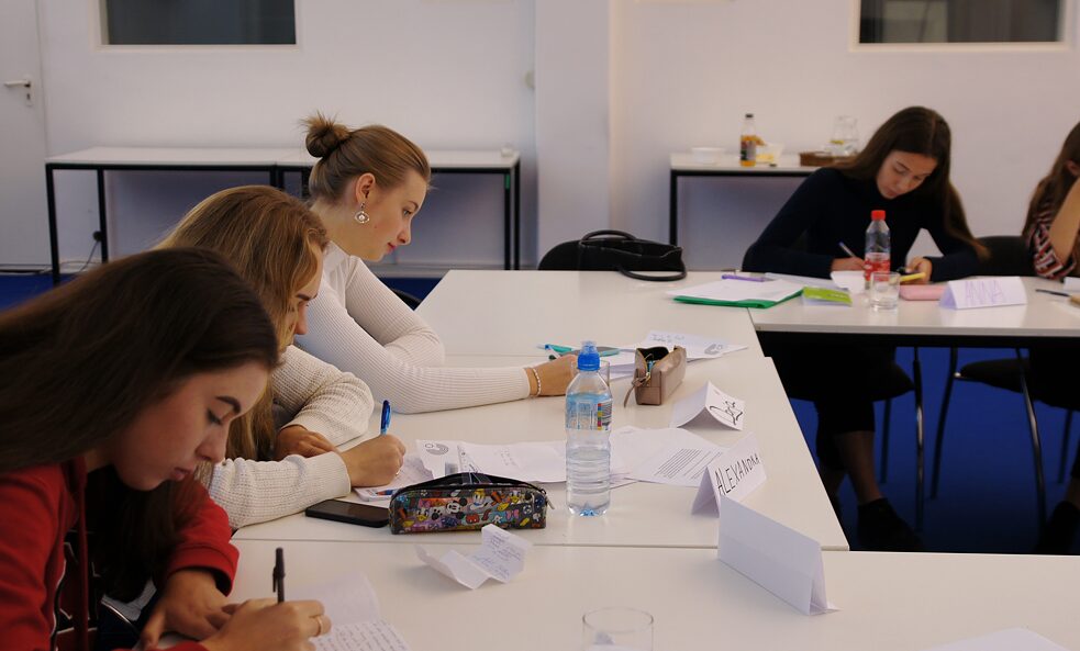 Schreibwerkstatt in Riga