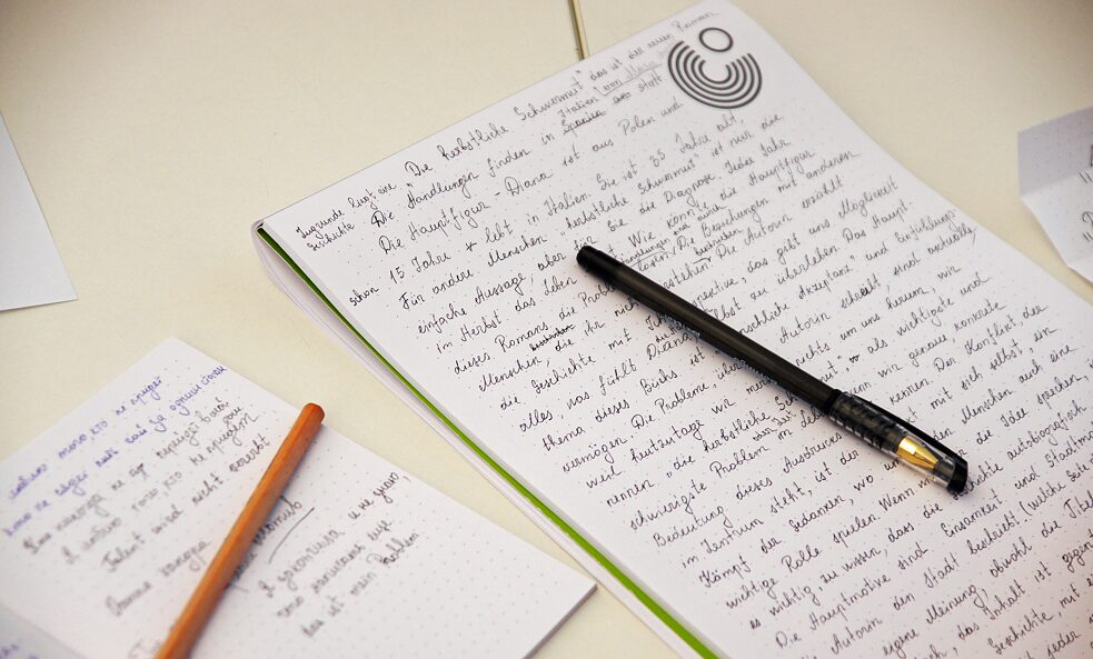 Schreibwerkstatt in Riga