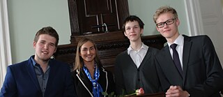 Jugend debattiert international Finalisten des Landesfinales 2015 