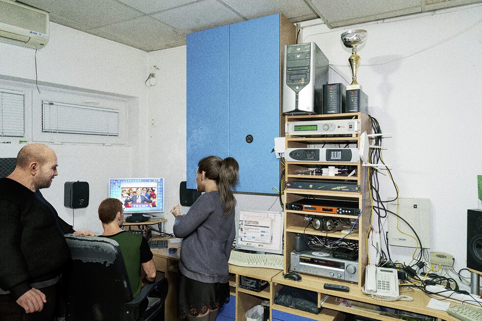 „Ein Büro, von dem aus Fake-News-Seiten betrieben werden“ | Veles (Nordmazedonien), 2020