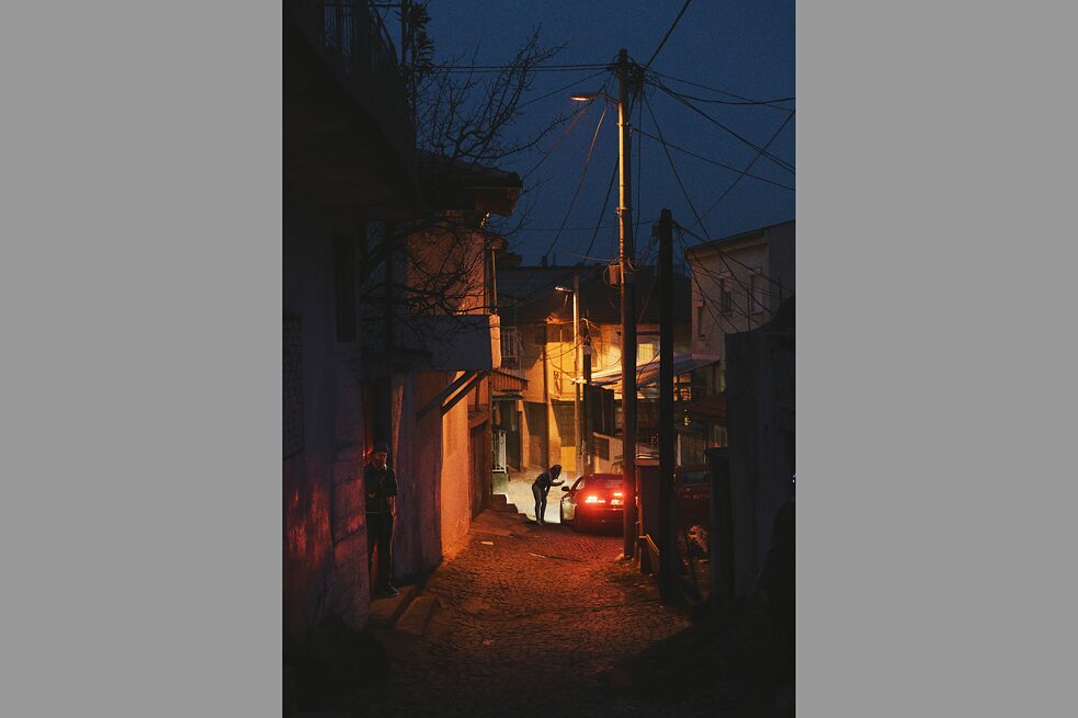 „Abends in den Straßen der Stadt“ | Veles (Nordmazedonien), 2020