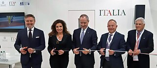 L’inaugurazione dello Spazio Italia presso la Fiera del Libro di Francoforte 2022
