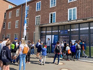 Bei der Hertha-Akademie