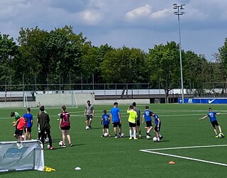 Training bei Hertha BSC