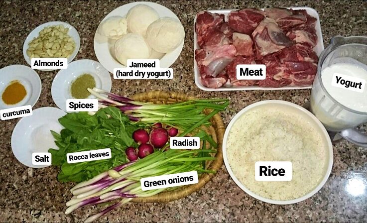 Co kupuji na typické jídlo v Jordánsku? 