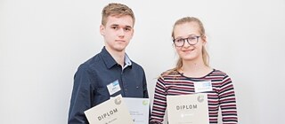 Die Gewinnner*innen 2018/2019: Jan Černý/Maria Šimůnková