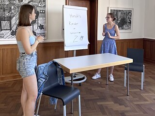 Präsentationen über die Themen: „Glück“, „Generationen“ oder „Zukunft“