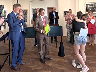 Das zweite Siegerpaar