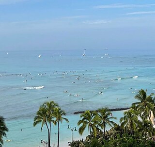 Hallo, ich möchte mal Hawaii besuchen, weil denn es gibt Hitze, Sonne und Meer. Ich möchte hier am Strand entspannen, im Meer schwimmen. Ich möchte schöne Strände sehen und besuchen. Ich möchte surfen lernen und einheimische Tiere sehen oder zu einer hawaiianischen Party gehen. Ich würde gerne versuchen, einen Blumenkranz auf meinem Kopf zu machen. Ich möchte auch die umliegenden Inseln besuchen. Zum Beispiel Oahu. Ich wünsche mit Freunden oder mit Familie reisen.