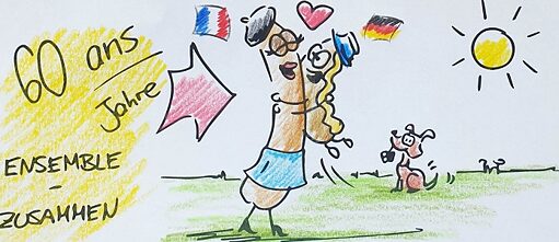 Concours de dessins 60 ans du Traité de l'Elysée